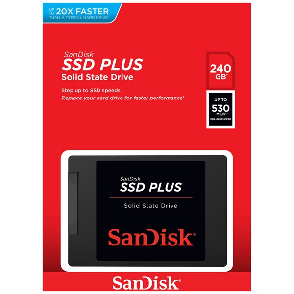 SanDisk SSD Plus 240GB 530MB/s