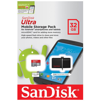 SanDisk Ultra Mobile Storage Pack 32gb