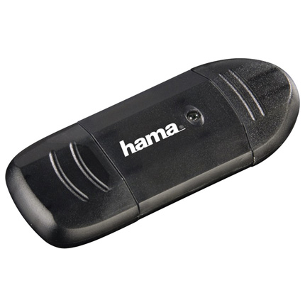 Hama USB 2.0 Card Reader SD anthracite