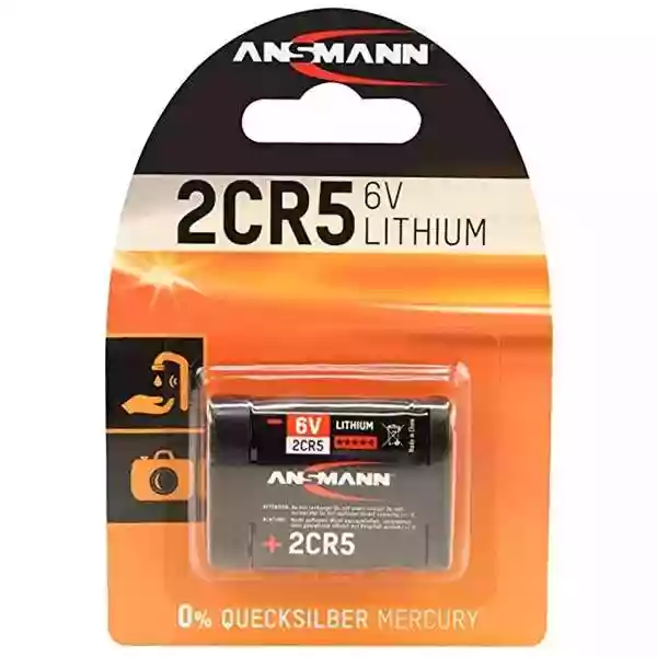 Ansmann 2CR5 6V Lithium Open Box