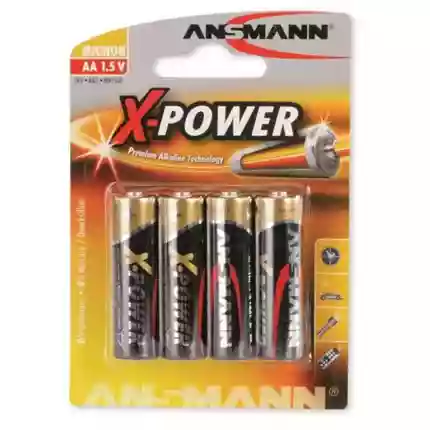 Ansmann X-Power 4xAA Batteries