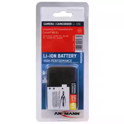 Ansmann  Li-Ion Canon NB 8L battery