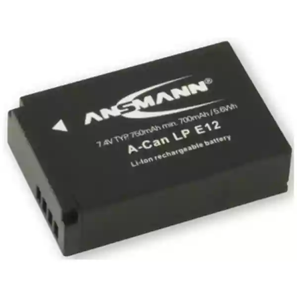 Ansmann Li-Ion Canon LP-E12 battery