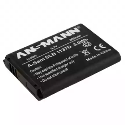 Ansmann Li-Ion Samsung SLB1137D Battery
