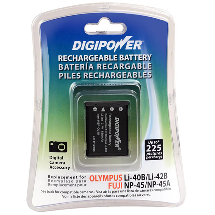 DigiPower Li-Ion Olympus LI-40/LI-42
