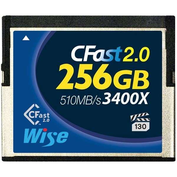 Wise 256GB CFast 2.0 Memory Card Open Box