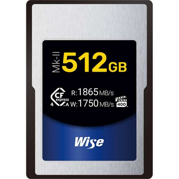 Wise Advanced CFexpress 4.0 Type A Card 512GB