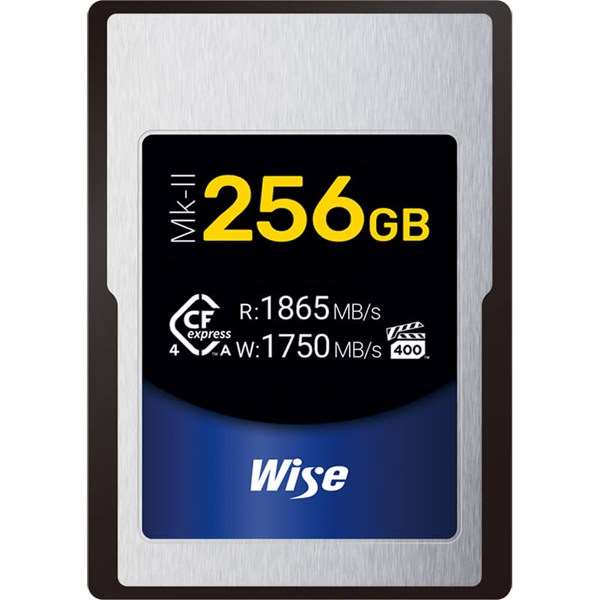 Wise Advanced CFexpress 4.0 Type A Card 256GB