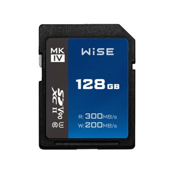 Wise SDXC UHS-II V90 MK-IV Card 128GB