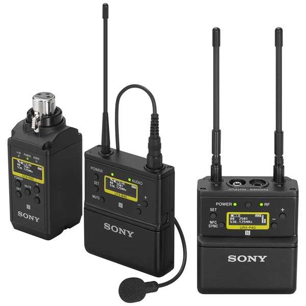 Sony UWP-D26 Transmitter and XLR Plug-On Wireless Microphone Package