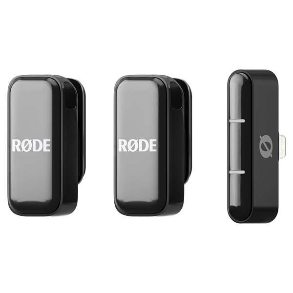 Rode Wireless Micro Lightning Black