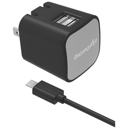 Digipower 2.4AMP Dual Wall Charger + USB
