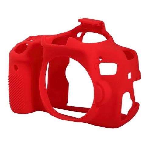 Easy Cover Silicone Skin for Canon 750D Red