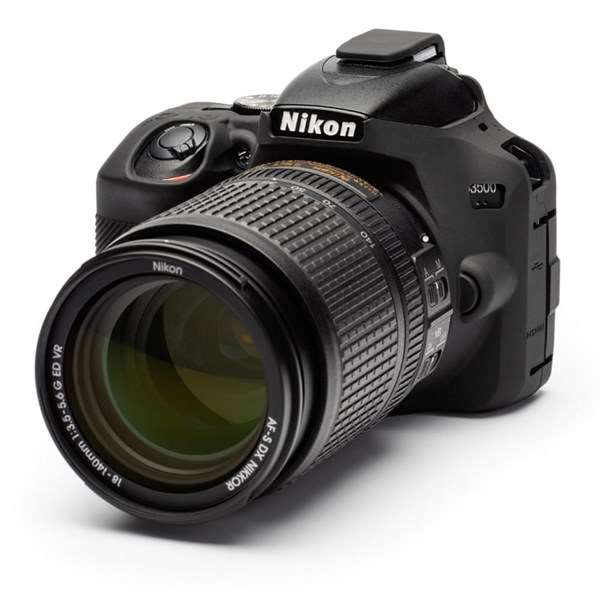 Easy Cover Silicone Skin for Nikon D3500 Black