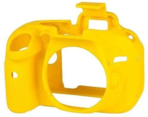 Easy Cover Silicone Skin for Nikon D5200 Yellow
