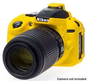 Easy Cover Silicone Skin for Nikon D5300 Yellow