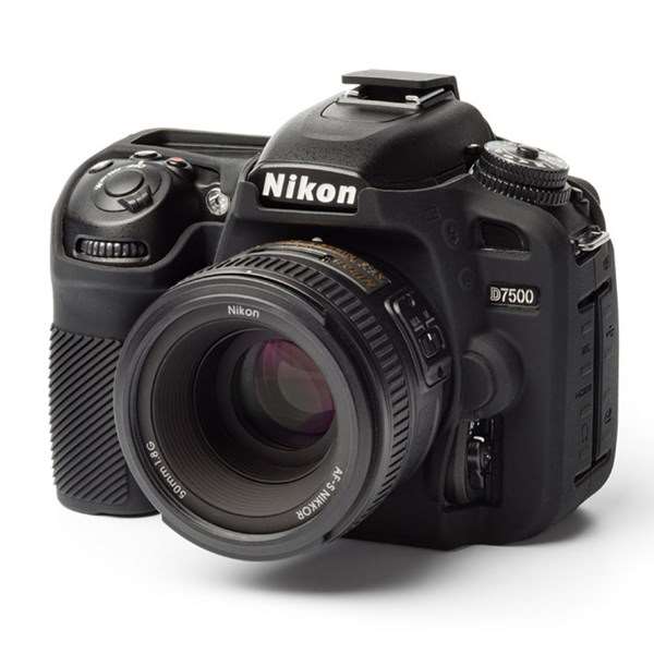 Easy Cover Silicone Skin for Nikon D7500 Black