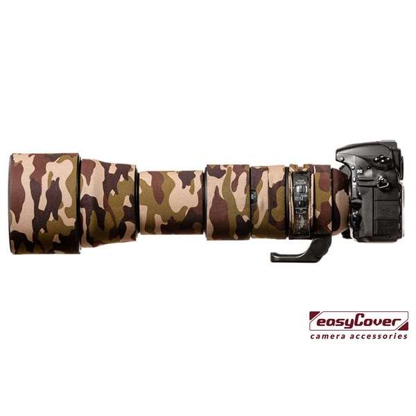 Easy Cover Lens Oak for Sigma 150-600mm f/5-6.3 DG OS HSM Contemporary Brown Camouflage
