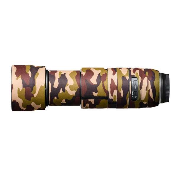 Easy Cover Lens Oak for Tamron 100-400mm f4.5-6.3 Di VC USD Model A035 Brown Camouflage