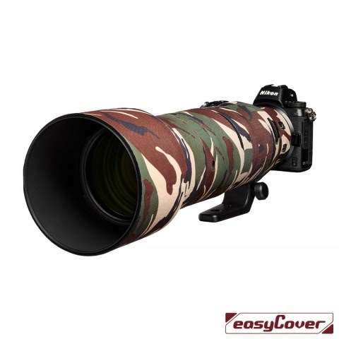 Easy Cover Lens Oak for Nikkor Z 180-600mm f/5.6-6.3 VR Green Camouflage