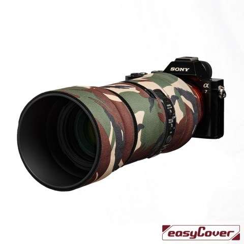 Easy Cover Lens Oak for Sigma 100-400mm F5-6.3 DG DN OS Green Camouflage