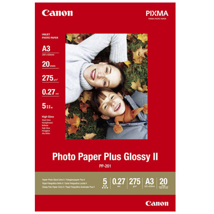 Canon PP-201 A3 Plus Glossy II Photo Paper