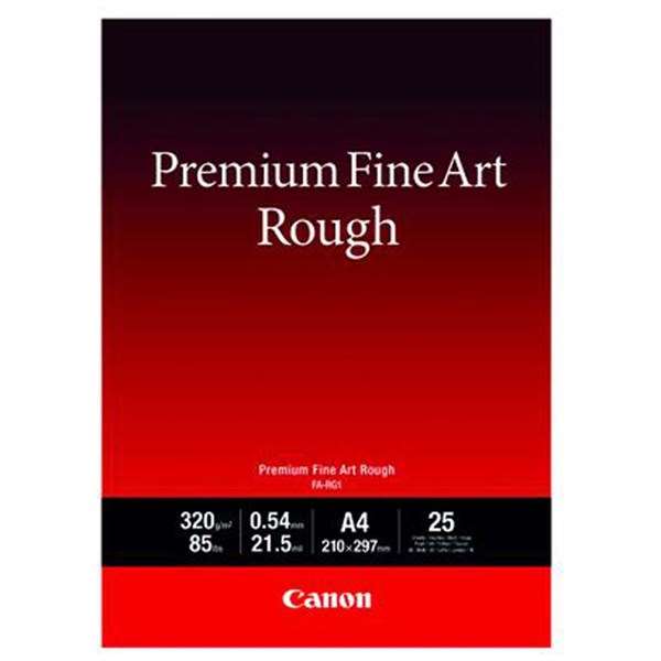 Canon FA-RG1 Premium Fine Art Rough Paper A4 x25 Sheets