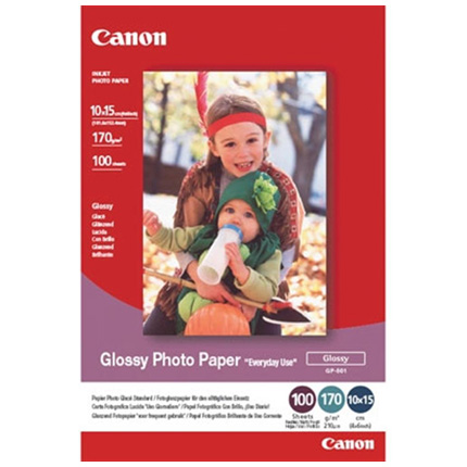 Canon GP 501 6x4 Glossy Paper (100 sheets)