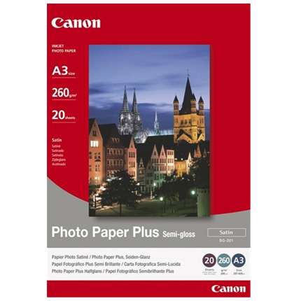 Canon SG-201 A3 Semi-Gloss Photo Paper Plus