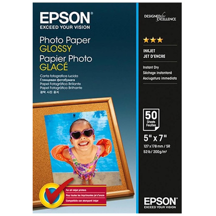 Epson Glossy Photo Paper 13 x 18cm