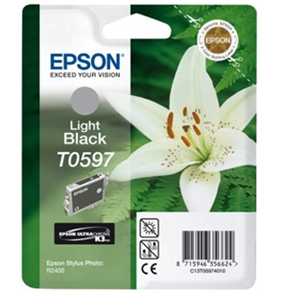 Epson T0597 Light Black ink