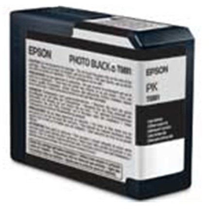 Epson T5801 Ultrachrome K3 Photo Black (80ml) - for PRO 3800