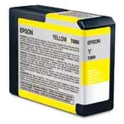 Epson T5804 Ultrachrome K3 Yellow (80ml) - for PRO 3800 