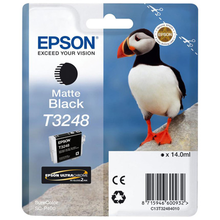 Epson Puffin T3248 Matte Black Ink Cartridge for Epson SC-P400