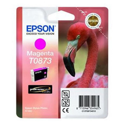 Epson Flamingo T0873 Magenta Ink for R1900