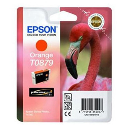 Epson Flamingo T0879 Orange Ink for R1900