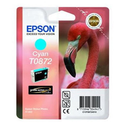 Epson Flamingo T0872 Cyan Ink for R1900