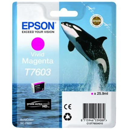 Epson Whale T7603 Vivid Magenta