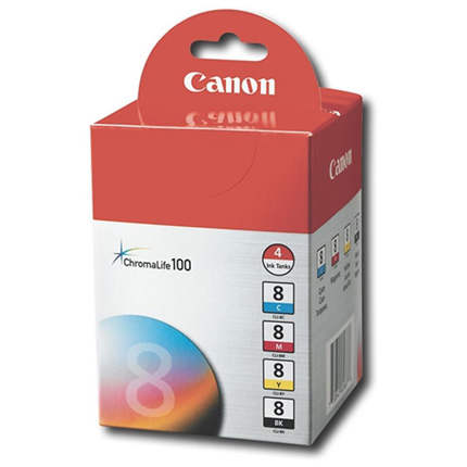 Canon CLI 8 Chromalife Pack Inc. C/ M/ Y