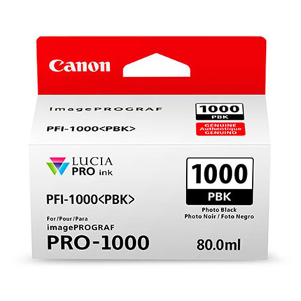Canon PFI-1000 Photo Black Ink Cartridge