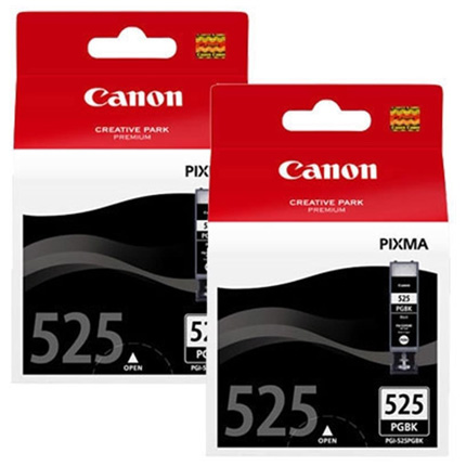 Canon PGI-525BK Photo Black Twin Pack