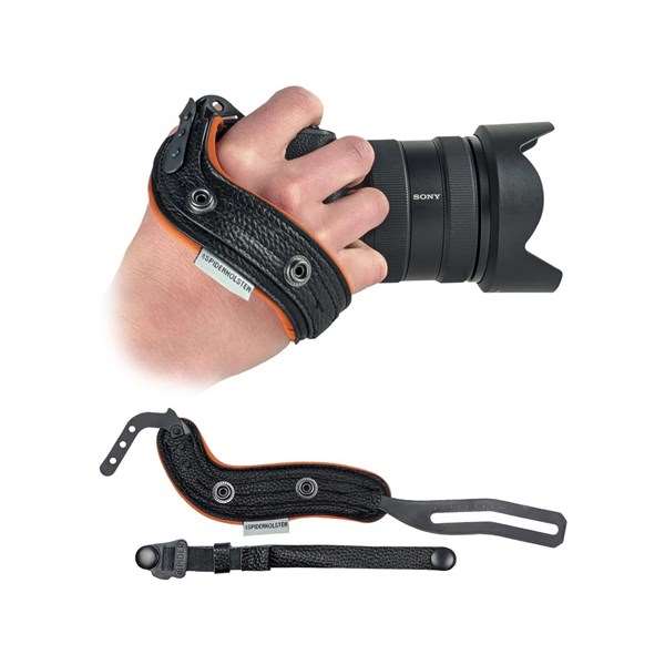 Spider Holster SpiderPro Hand Strap v2 Black and Copper Trim