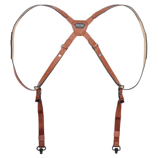 Spider Holster SpiderPro Dual Shoulder Harness V3 Brown