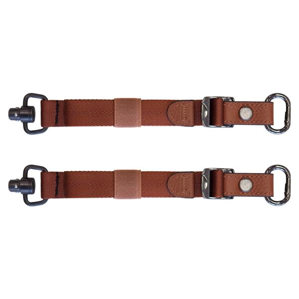 Spider Holster Harness V3 QD Dropdown Straps (2 Pack) Brown
