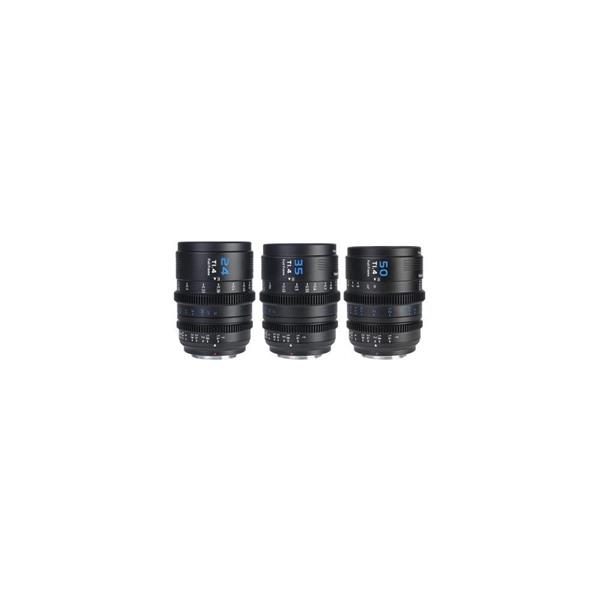 Sirui Vision Prime VP-1 T1.4 Full-Frame Cine 3-Lens Kit for Sony E Ex Demo
