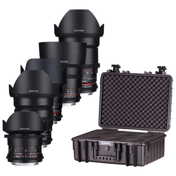 Samyang VDSLR 5 Lens Kit For Canon