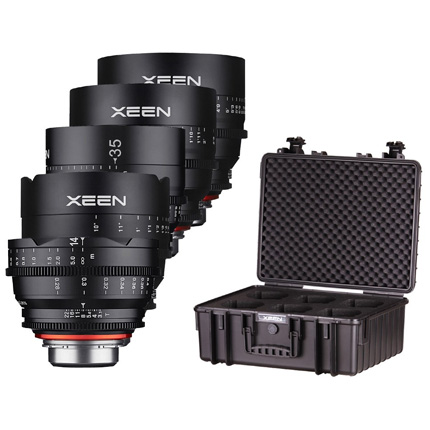 Samyang XEEN Cinema Lens Kit 14mm/24mm/35mm/50mm/85mm - PL Mount