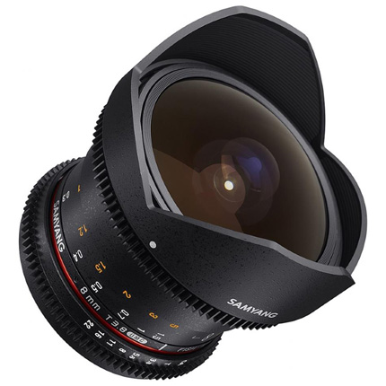 Samyang 8mm T3.8 VDSLR II Lens - Canon Fit