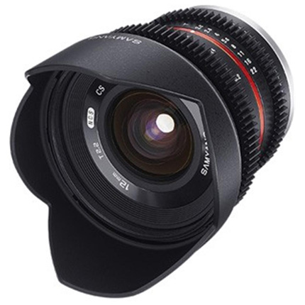 Samyang 12mm T2.2 VDSLR NCS CS Cine Lens Canon EF-M