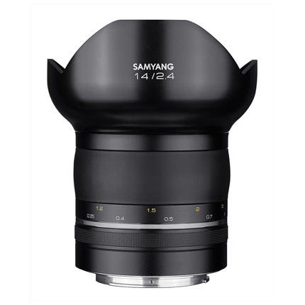 Samyang XP 14mm f/2.4 Super Wide Angle Lens Canon EF